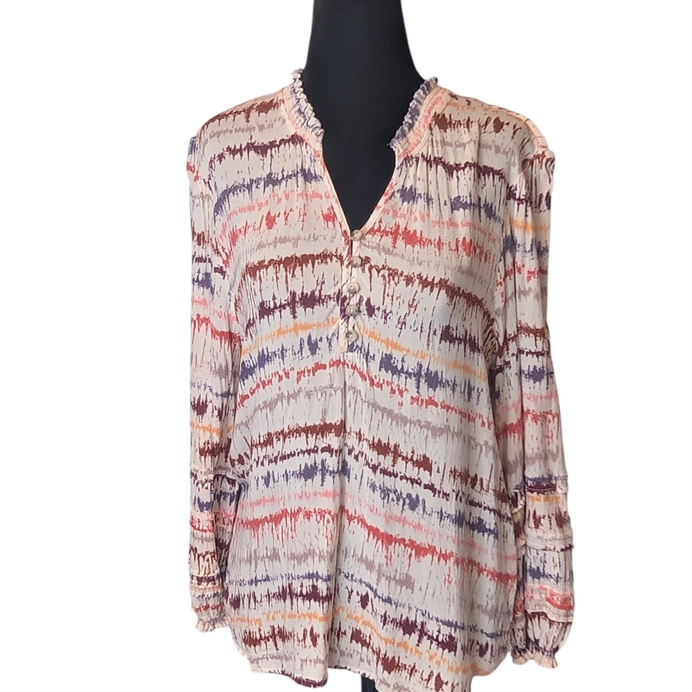 Women's Multicolor Striped Blouse